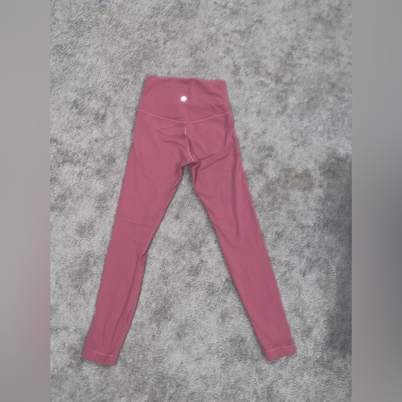 LULULEMON ALIGN 25” SIZE 2 MOSS ROSE - Picture 3 of 6